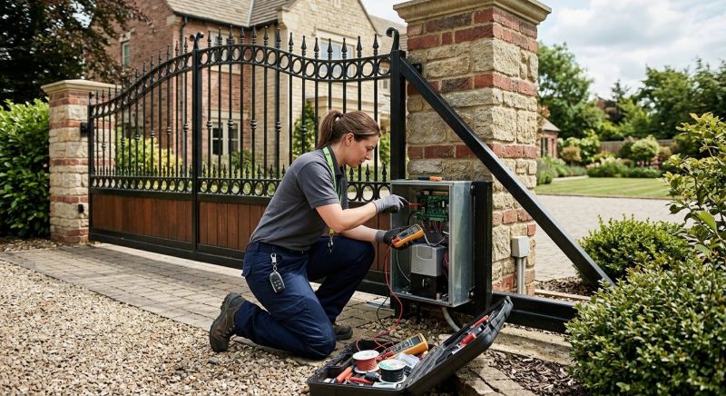 Car Gate Installation in Alpharetta, GA