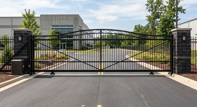 Commercial Gate Installation in Toms River, NJ
