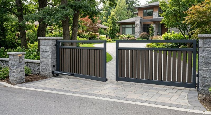 Entrance Gate Installation in Boca Raton, FL