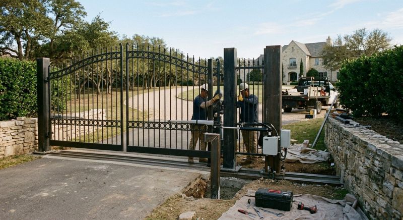Gate System Installation in Naperville, IL
