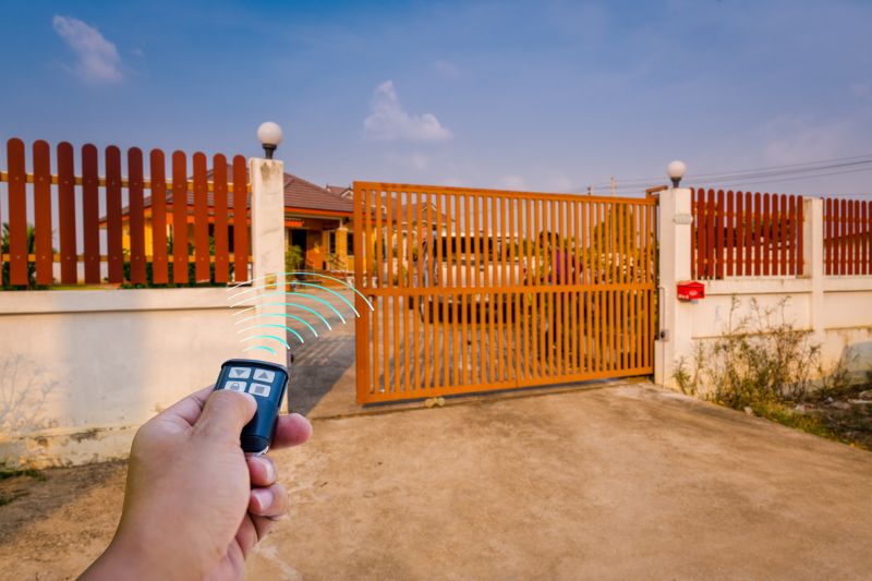 Motorized Gate Installation in Naperville, IL
